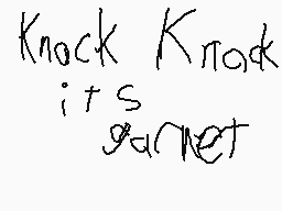 Drawn comment by 😃➡orayol⬅😠
"Knock Knock its gamer"
