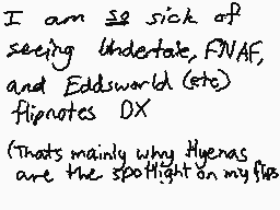 Drawn comment by xWildfirex