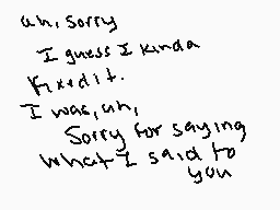 Drawn comment by Tanya♥