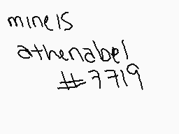 Drawn comment by Tanya
"mine IS athenabel #7719"