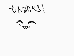 Drawn comment by Gadget 
"thanks!"