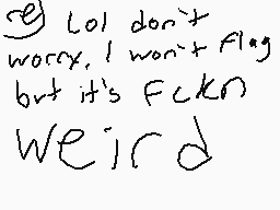 Drawn comment by MⒶrk