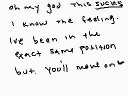 Drawn comment by Pretty Boy