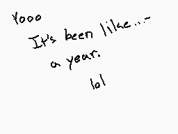 Drawn comment by Roba