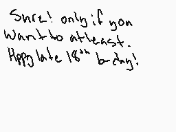 Drawn comment by Tordtilla