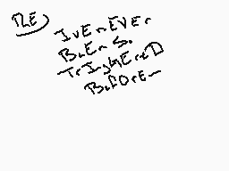 Drawn comment by Tordtilla