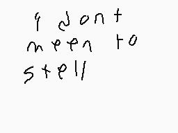 Drawn comment by awesomepro