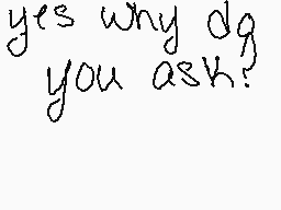 Drawn comment by Lil' Wied