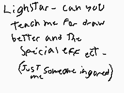 Drawn comment by GirlSpyro