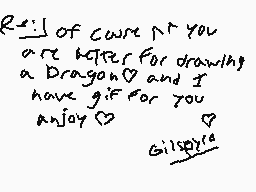 Drawn comment by GirlSpyro
