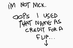 Drawn comment by Nick®