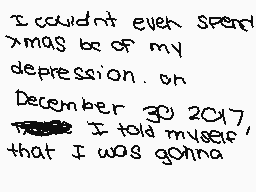 Drawn comment by minaverage