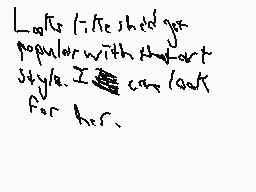 Drawn comment by Storm➡Wolf