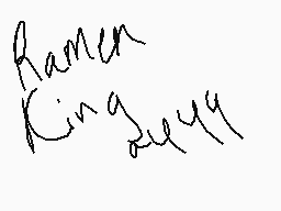 Drawn comment by Mewcrystal
"Raman King 1944"