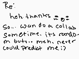 Drawn comment by ✕Kirkland✕