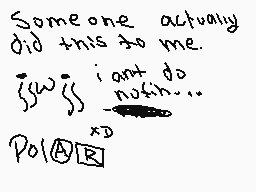 Drawn comment by PolⒶⓇ