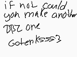 Drawn comment by gotenksss3