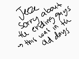 Drawn comment by dragonwolf