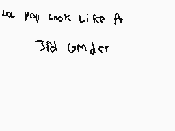 Drawn comment by ⓍRUSHTVQS