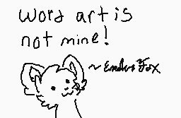 Drawn comment by EnderFox