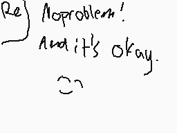 Drawn comment by Bubbles