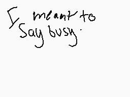 Drawn comment by Bubbles