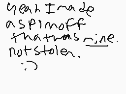 Drawn comment by •KianKon•