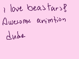 Drawn comment by ⏰Jotaro⏰
"I love beastars? Awesome animation dude"