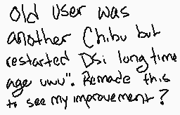 Drawn comment by Chibu
