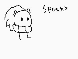 Drawn comment by Radar
"Spooky"