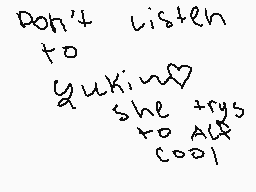 Drawn comment by ♥♥brianna♥