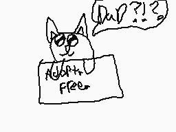 Drawn comment by wyatt
"Dud?? Free."