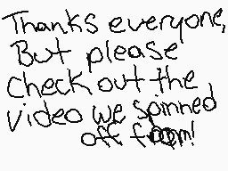 Drawn comment by Ashley