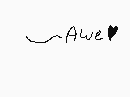 Drawn comment by Waffle😑😑😑
"Awe"