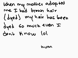 Drawn comment by こynder±