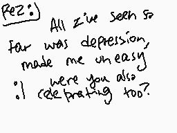 Drawn comment by Xlen4ever😃