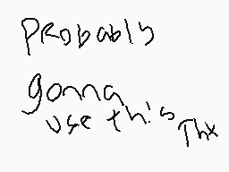 Drawn comment by person