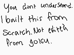 Drawn comment by Chaotic