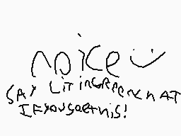 Drawn comment by Stickman