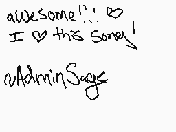 Drawn comment by sage