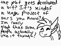 Drawn comment by MoonShade♪