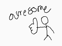 Drawn comment by some guy
"awesome"