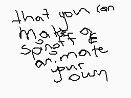 Drawn comment by Tomthesk8r