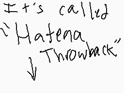 Drawn comment by NiGHTSfrea