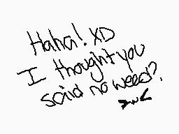 Drawn comment by HiLiteWolf