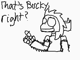 Drawn comment by CyberSpace
"That's Bucky, right?"