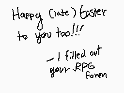 Drawn comment by Müstielsen