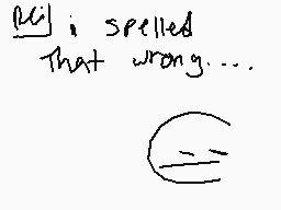 Drawn comment by Vincent