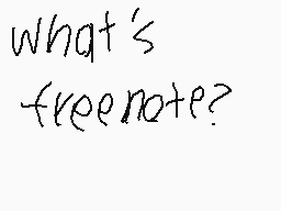 Drawn comment by NotArtist