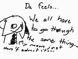 Drawn comment by Wolfie